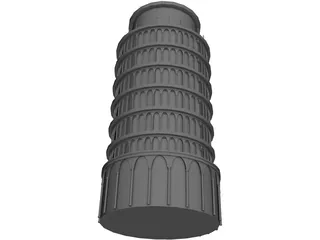 Pisa Tower 3D Model