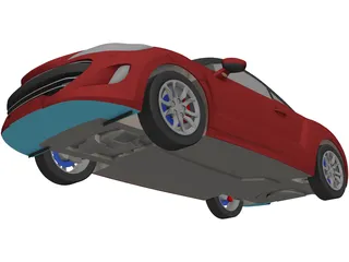 Peugeot 307 RCZ 3D Model