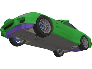 Mazda RX-7 Spirit 3D Model