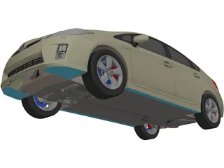 Toyota Prius 3D Model
