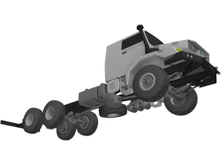 Mercedes-Benz Zetros 3D Model