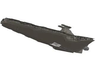 Venator Class Star Destroyer 3D Model