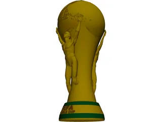 FIFA World Cup Trophy 3D Model