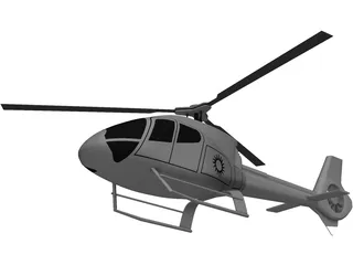 Eurocopter EC-120B Colibri 3D Model