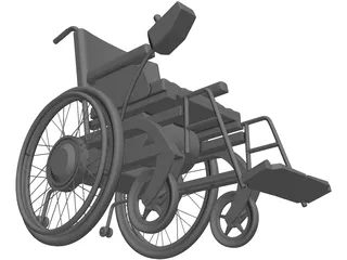 Wheelchair Electro 3D Model