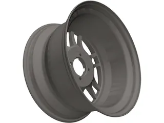 Enkei PF01 Wheel 3D Model