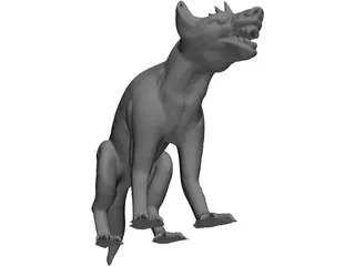 Chupacabra 3D Model