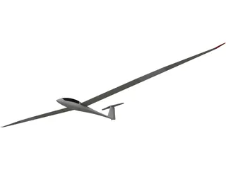 Nimbus 4D Glider 3D Model