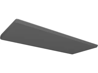 Computer Keyboard 3D Model