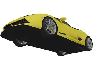 Lamborghini Huracan LP610-4 (2015) 3D Model