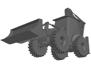 Excavator 3D Model