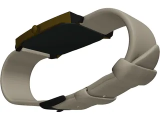 Wrist Watch 3D Model