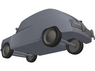 Zastava 750 3D Model