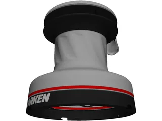 Winch Harken 20STA 3D Model