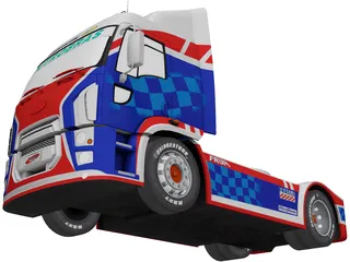 Formula Truck 2013 PaceCar 3D Model