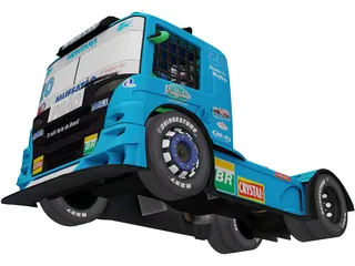 Scania G470 Muffatao Racing 3D Model