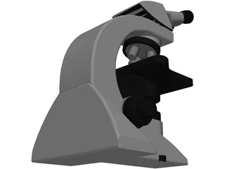 Leica Optical Microscope 3D Model