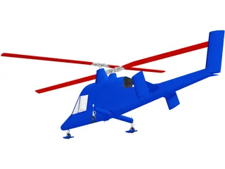 Kaman K-MAX K-1200 3D Model