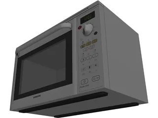 Samsung Microwave Oven 3D Model