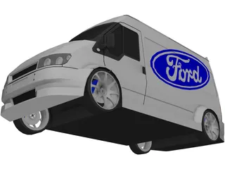 Ford Transit [Tuned] 3D Model