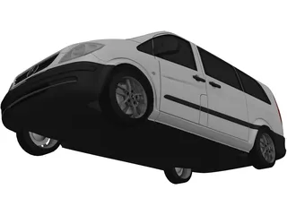 Mercedes-Benz Vito W639 3D Model