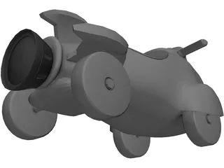 Rocket 3D Model