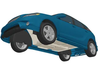 Toyota Matrix 3D Model