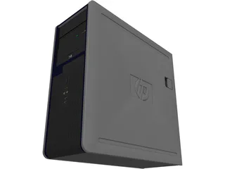 PC HP 7800 3D Model