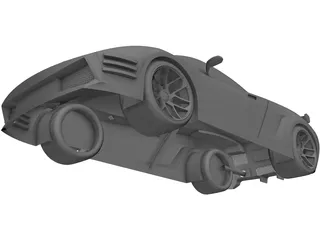 Lamborghini Gallardo Concept 3D Model