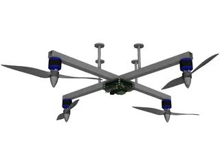 Quadrocopter 3D Model