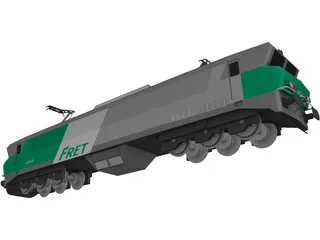 SNCF CC406505 3D Model