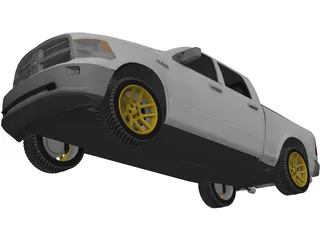 Dodge Ram 1500 (2013) 3D Model