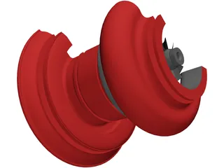 Turbocharger 3D Model