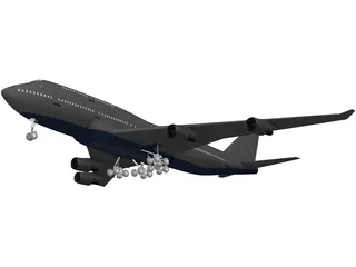 Boeing 747 3D Model