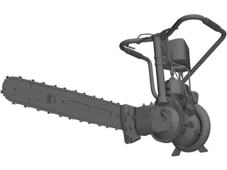 Chainsaw 3D Model