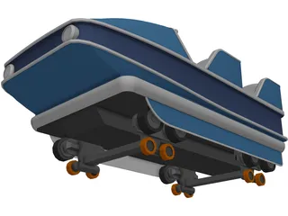 Cart 3D Model