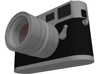 Leica M8 Digital Camera 3D Model