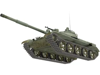 T-62 3D Model