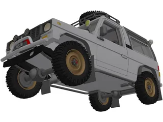 Daihatsu Rocky 3D Model