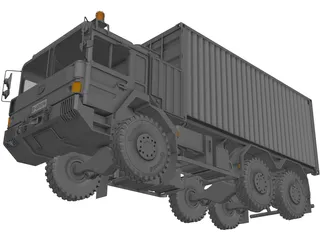 Raba H25 Container 3D Model