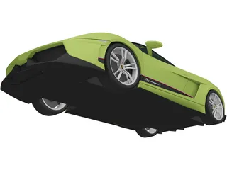 Lamborghini Gallardo LP570-4 Superleggera (2011) 3D Model