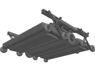 Ground Penetrating Radar (GPR) 3D Model