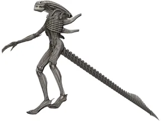 Alien Warrior 3D Model