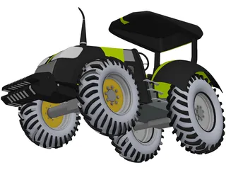 Tractor 3D Model