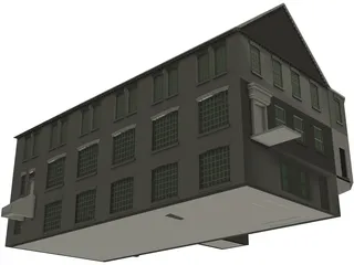 Factory House 3D Model