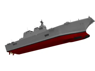 Hyuga-class Helicopter Destroyer 3D Model