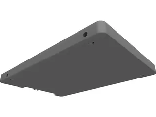 Slim SSD 3D Model