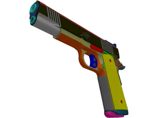 Kimber 1911 3D Model