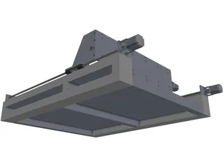 3 Axis CNC 3D Model