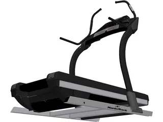 NordicTrack Treadmil 3D Model